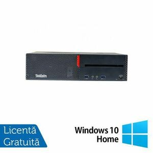 Calculator Sistem PC Refurbished LENOVO M700 SFF, Intel Core i5-6500 3.20GHz, 8GB DDR4, 256GB SSD, DVD-RW + Windows 10 Home imagine