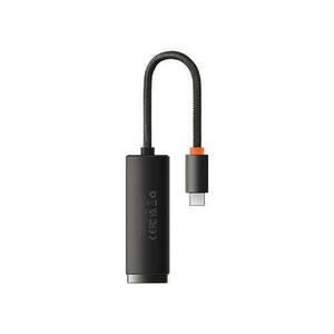 Adaptor de Retea Extern, Baseus BS-OH004 Lite Series, USB Type-C la RJ45 Gigabit Ethernet, Negru imagine