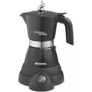 Cafetiera Moka Ariete Aroma, 1358A, 400W, 2-4 Cesti (Negru) imagine