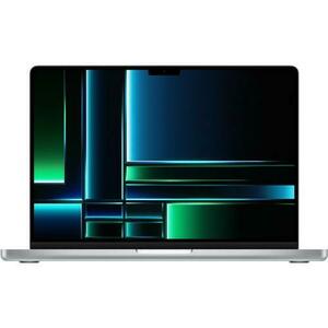 Laptop Apple MacBook Pro 14 2023 (Procesor Apple M2 Pro (10-core CPU / 16-core GPU) 14.2inch Liquid Retina XDR, 16GB, 512GB SSD, Mac OS Ventura, Layout US, Argintiu) + adaptor priza US - EU imagine