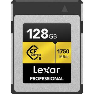 Card de memorie Lexar Professional GOLD, 128GB, CFexpress, Type B, PCI Express 3.0 imagine