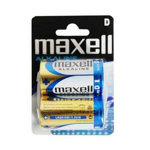 Set 2 baterii alcaline MAXELL LR20 BLISTER imagine