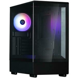 Carcasa Zalman P10 Black, Mini Tower, tempered glass (Negru) imagine