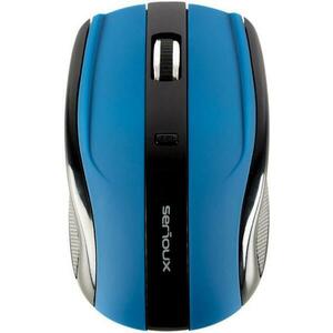 Mouse Wireless Serioux RAINBOW 400 (Albastru) imagine