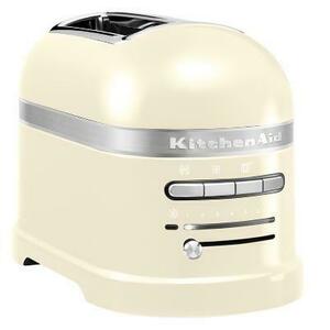 Prajitor de paine KitchenAid 5KMT2204EAC, 2 felii, 2500W (Crem) imagine