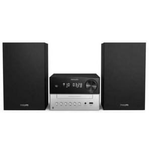 Microsistem audio Philips TAM3205/12, Bluetooth, CD, Radio FM, USB, 18 W (Negru/Gri) imagine