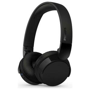 Casti Stereo Wireless Philips Seria 4000 TAH4209BK/00, Bluetooth, Autonomie 55 ore, Gestionare apeluri, Microfon (Negru) imagine