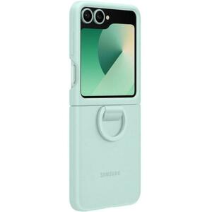 Husa pentru Samsung Galaxy Z Flip6 F741, Silicone Case, EF-PF741TMEGWW, Verde imagine