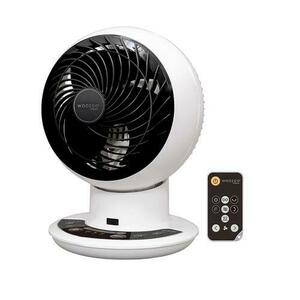 Ventilator de birou Woozoo Iris Ohyama PCF-SDC18T, 35W, 18cm, 10 trepte viteza, Telecomanda, Timer (Alb) imagine