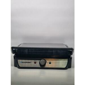 Gratar electric Blaupunkt GRS701, 2000W, Placi antiaderente (Argintiu) imagine