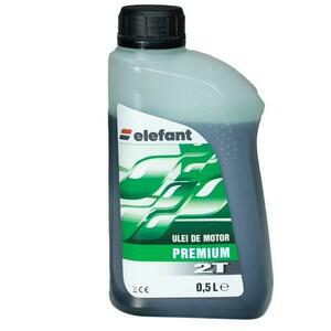 Ulei Elefant PREMIUM, pentru amestec motoare 2 timpi, 0.5L, Verde imagine