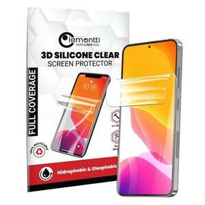 Folie Silicon Lemontti Clear LEMFSCOR5G pentru Oppo Reno5 5G (Transparent) imagine