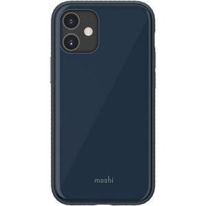 Husa de protectie Moshi iGlaze Slim Hardshell Case pentru iPhone 12 mini, Blue imagine