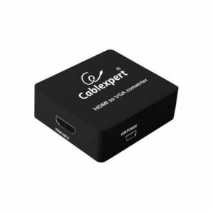 Adaptor video Cablexpert DSC-HDMI-VGA-001, HDMI, VGA, Full HD, 60Hz (Negru) imagine