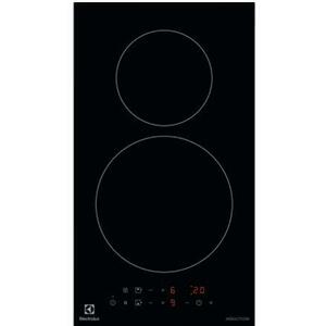 Plita incorporabila Electrolux LIT30230C, Inductie, 2 Zone de gatit, Power boost, Control Touch, 29 cm (Negru) imagine