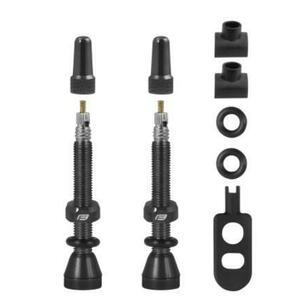 Set 2 valve Tubeless Force 2xFv 44mm, Negru imagine