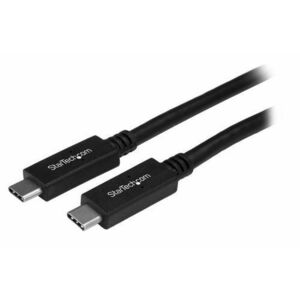 Cablu de date StarTech USB31CC1M, USB-C, 1m (Negru) imagine