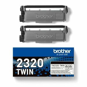 Set toner Brother TN2320TWIN (Negru) imagine