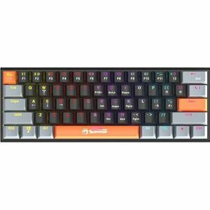 Tastatura Gaming Mecanica Marvo KG903 RGB Red Switch, USB, iluminare RGB imagine