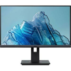 Monitor IPS LED Acer Vero 28inch B287KLbmiiprxv, UHD (3840 x 2160), HDMI, DisplayPort, Boxe, Pivot (Negru) imagine