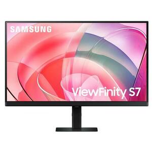 Monitor IPS LED Samsung 27inch LS27D700EAUXEN, UHD (3840 x 2160), HDMI, DisplayPort (Negru) imagine