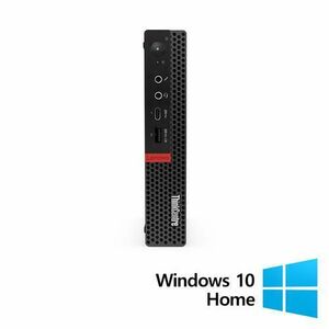 Calculator Sistem PC Refurbished Lenovo ThinkCentre M920q Mini PC, Intel Core i5-9400T 1.80 - 3.40GHz, 8GB DDR4, 256GB SSD + Windows 10 Home imagine