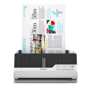 Scanner compact Epson DS-C490 Premium, A4(Alb/Negru) imagine