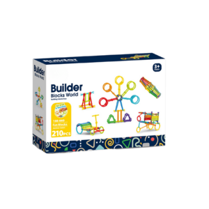 Set de constructie STEAM - Micutul inginer (210 piese) imagine