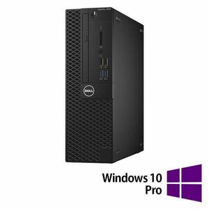 Calculator Sistem PC Refurbished DELL OptiPlex 3050 SFF, Intel Core i5-7500 3.40GHz, 8GB DDR4, 128GB SSD + Windows 10 Pro imagine