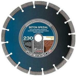 Disc diamantat Diewe SQ-93582, 350 mm, pentru beton armat (Argintiu) imagine