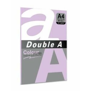 Hartie color pentru copiator A4 Double A pastel lavender, 80g/mp, 25coli/top imagine