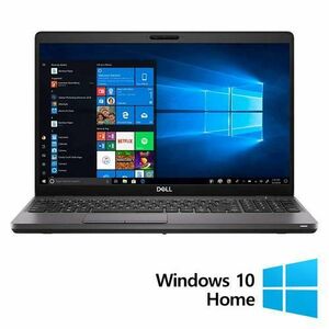 Laptop Refurbished Dell Latitude 5500, Intel Core i5-8365U 1.60 - 4.10GHz, 16GB DDR4, 512GB SSD, 15.6 Inch, Webcam, Tastatura Numerica + Windows 10 Home imagine