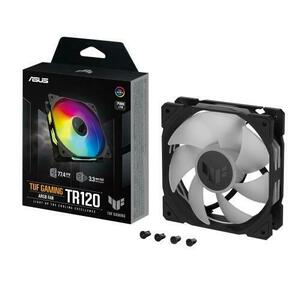 Ventilator PC TUF Gaming TR120, ASUS, ARGB, 12 x 12 x 2.5 cm, Multicolor imagine