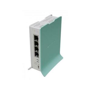 Router MikroTik hAP ax lite L41G-2axD, CPU 1GHz, 2.4GHz, 4x10/100/1000, WiFi imagine