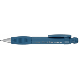 Creion mecanic PENAC Chubby, rubber grip, 0.7mm, con si varf metalic, radiera retractabila imagine