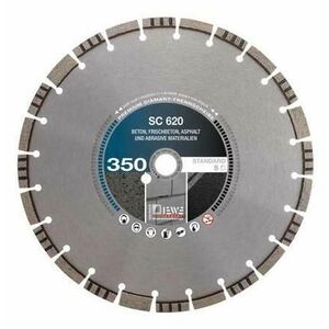 Disc diamantat Diewe SQ-84344, 350 x 25.4 mm (Argintiu) imagine