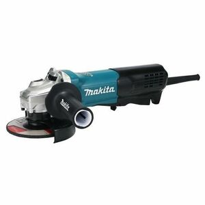 Polizor unghiular Makita GA5095X01, 1900 W, 11500 rpm, 125 mm + + 5 discuri slefuire metal D-18465 (Albastru/Negru) imagine