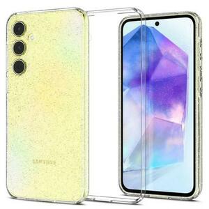 Husa pentru Samsung Galaxy A55 5G A556, Spigen, Liquid Crystal Glitter, Transparenta imagine