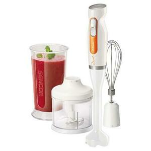 Blender manual SENCOR SHB4260WH, 600W, 2 viteze, 2 lame din otel (Alb) imagine