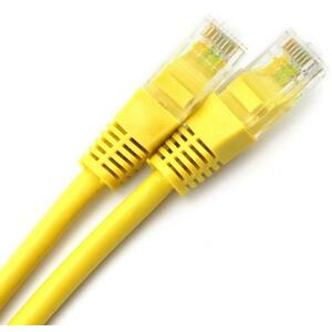 CABLU UTP Spacer SP-PT-CAT5-0.5M-Y, Patch cord, CAT.5e, 0.5 m (Galben) imagine