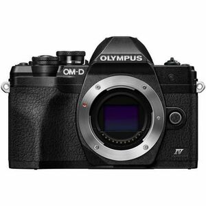 Aparat foto Mirrorless Olympus E-M10 Mark IV body, Micro 4/3, vizor electronic, stabilizare 5 axe, 4K, Wi-Fi&Bluetooth®, Negru imagine