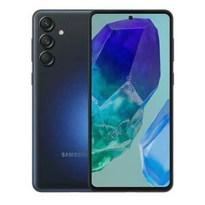 Telefon mobil Samsung Galaxy M55, Procesor Qualcomm SM7450-AB Snapdragon 7 Gen 1, Super AMOLED+ Capacitiv touchscreen 6.7inch, 8GB RAM, 256GB Flash, Camera Tripla 50+8+2MP, 5G, Wi-Fi, Dual SIM, Android (Negru/Albastru) imagine