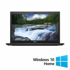 Laptop Refurbished DELL Latitude 7490, Intel Core i5-8350U 1.70 - 3.60GHz, 8GB DDR4, 256GB, 14 Inch Full HD LED, Webcam + Windows 10 Home imagine