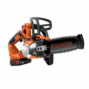 Drujba electrica Black+Decker GKC1820L20-QW, acumulator li-ion, 18 V, 2 Ah, 20 mm (Portocaliu/Negru) imagine