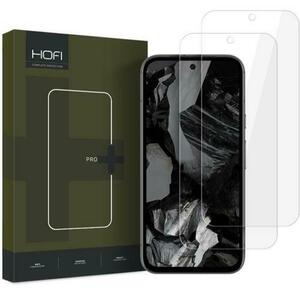 Folie de protectie Ecran HOFI Glass PRO+ pentru Google Pixel 9 / 9 Pro, Sticla Securizata, Full Glue, Set 2 bucati, 2.5D imagine