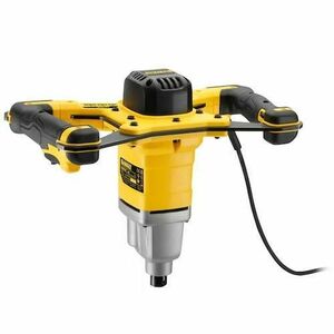 Mixer DeWalt DWD241-QS, maner dual, 1800 W, 230 V (Galben/Negru) imagine