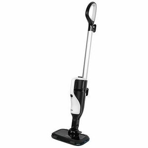 Mop cu aburi TEESA STEAM CLEAN, 1500W, presiune 1 bar, rezervor apa 380 ml, putere de abur: 15 / 21 / 28 ml/min (Alb/Negru) imagine