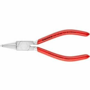 Cleste cromat Knipex 4413J0, pentru sigurante interioare, varfuri drepte, 8-13 mm (Rosu/Argintiu) imagine