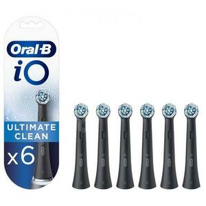 Rezerve periuta de dinti Oral-B iO Ultimate Clean, 6 buc (Negru) imagine