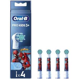 Rezerve periuta de dinti Oral-B EB10S Spiderman, 4 bucati (Mutlicolor) imagine